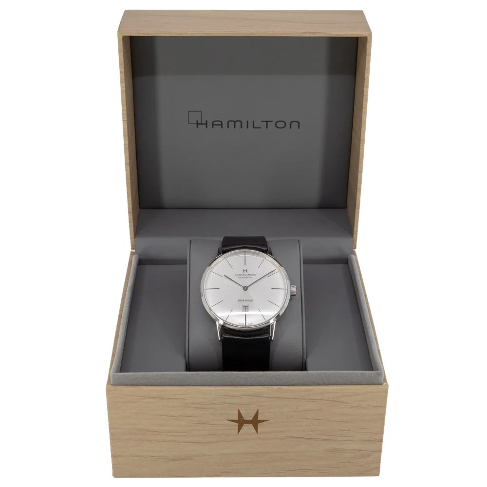 Hamilton Men's H38755751 American Classic Intra-Matic Auto - Image 8