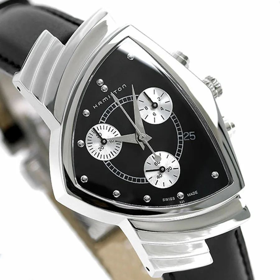 Hamilton Men's H24412732 Ventura Chronograph Quartz Watch - Image 2