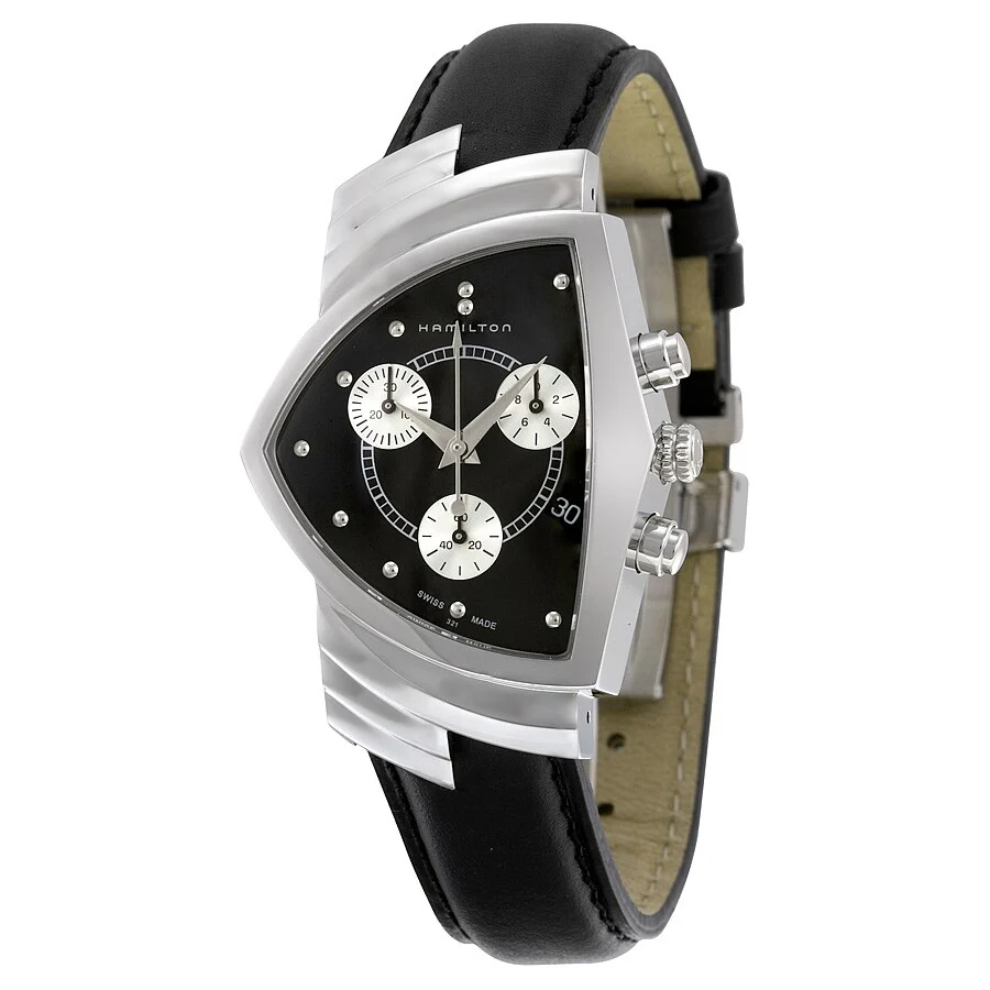 Hamilton Men's H24412732 Ventura Chronograph Quartz Watch - Image 5