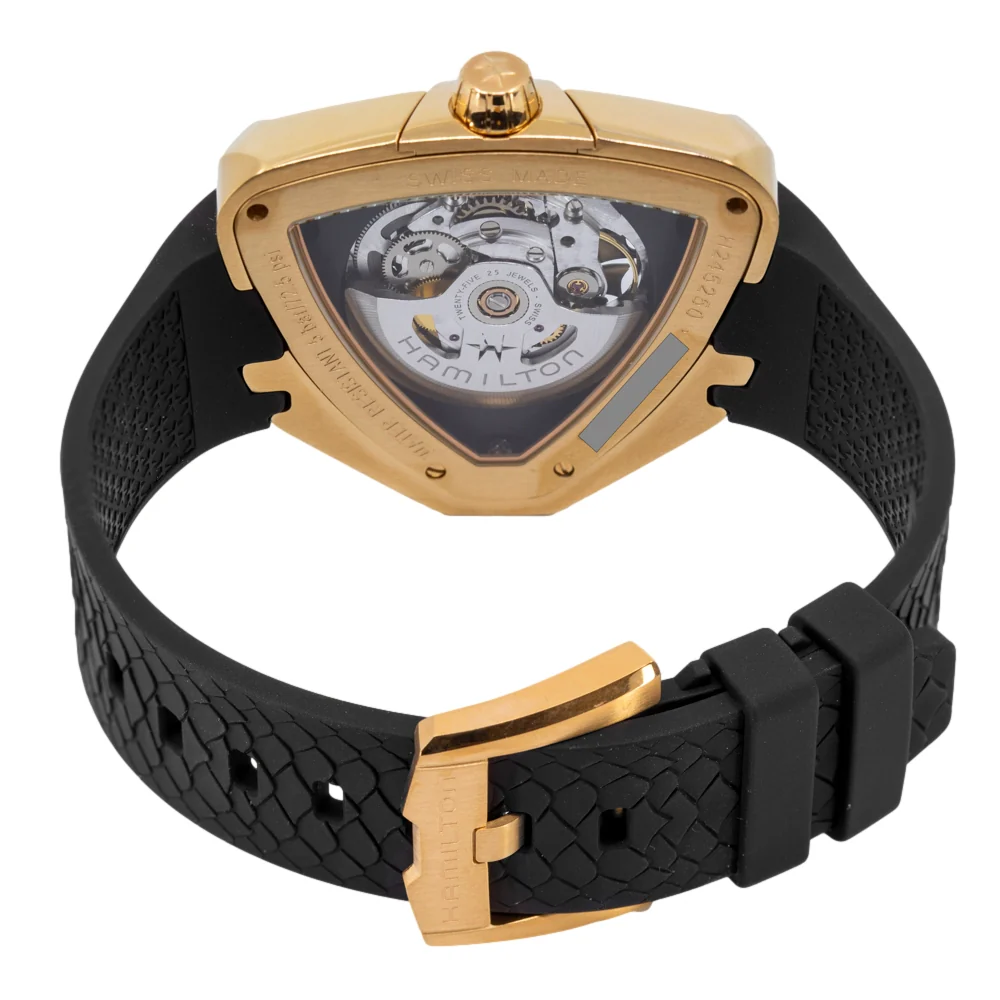 Hamilton Men's H24525332 Ventura Elvis80 Skeleton Auto - Image 5