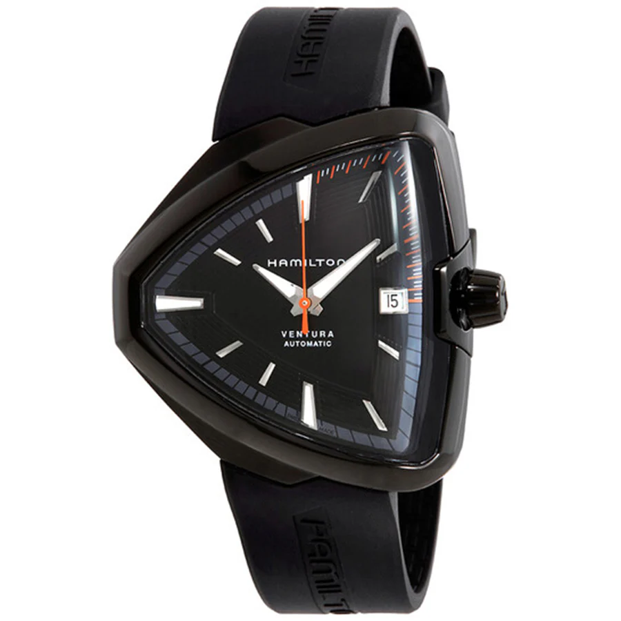 Hamilton Men's H24585331 Ventura Elvis80 Black PVD  Watch