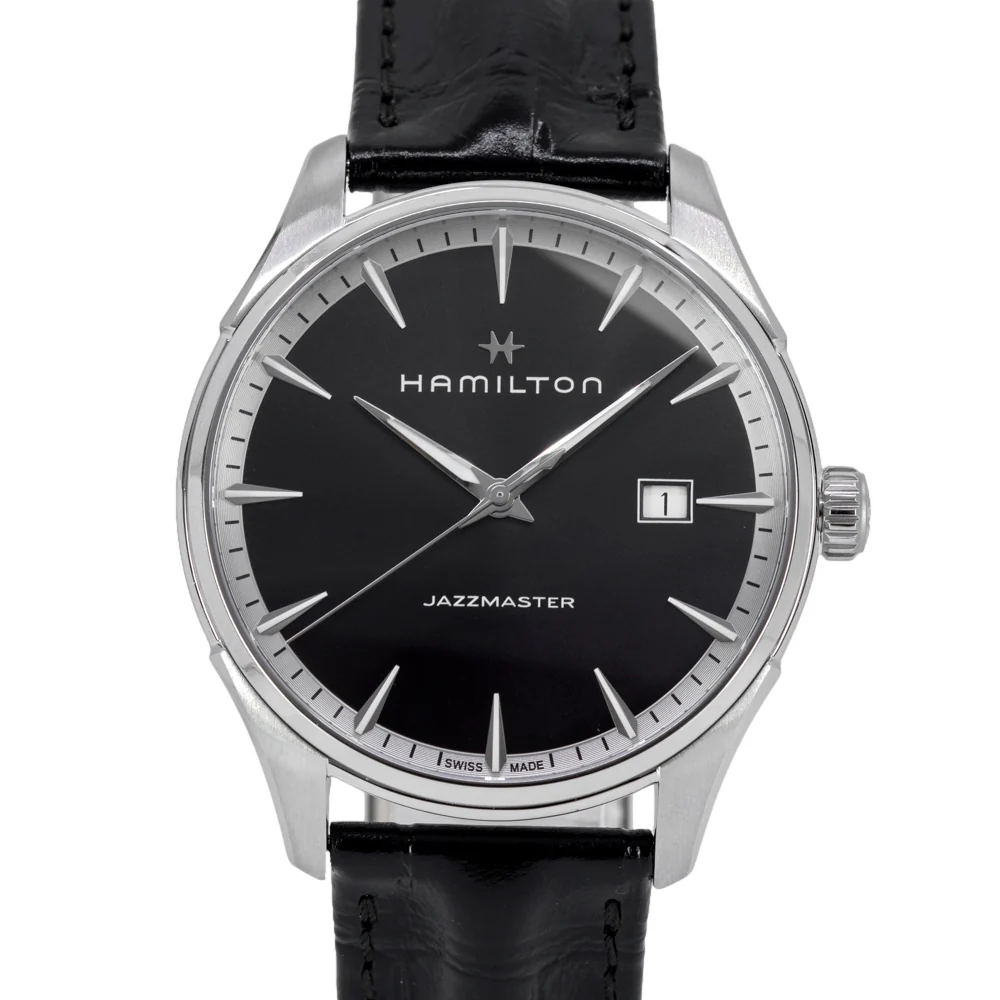 Hamilton Men's H32451731 Jezzmaster Black Dial Quartz Watch - Image 3