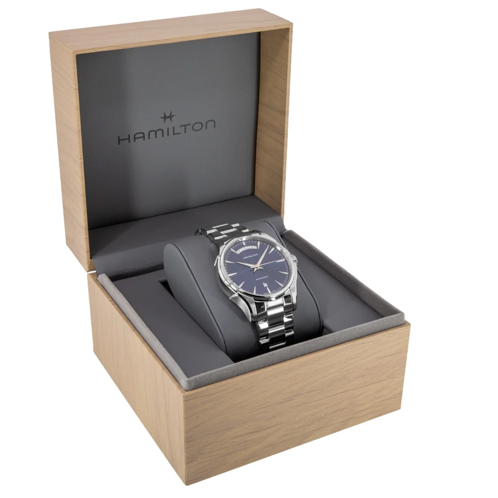 Hamilton Men's H32505141 Jazzmaster Blue Dial Automatic - Image 9