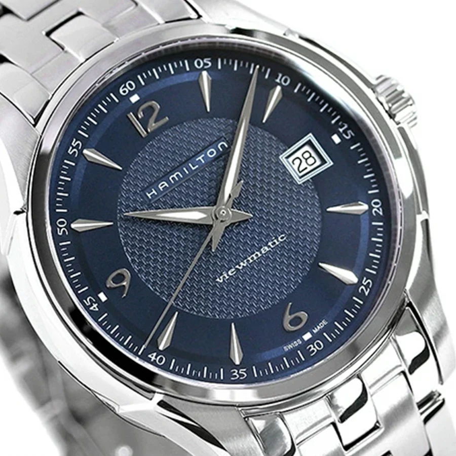 Hamilton Men's H32515145 Jazzmaster Viewmatic BlueDial Watch - Image 3