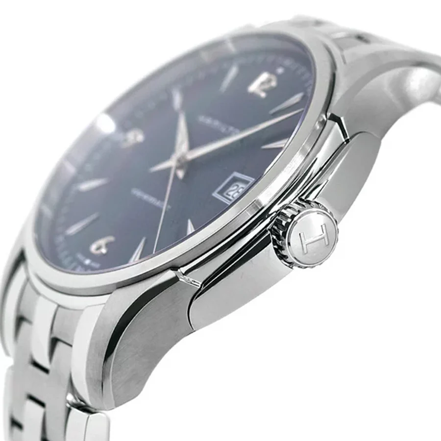 Hamilton Men's H32515145 Jazzmaster Viewmatic BlueDial Watch - Image 4