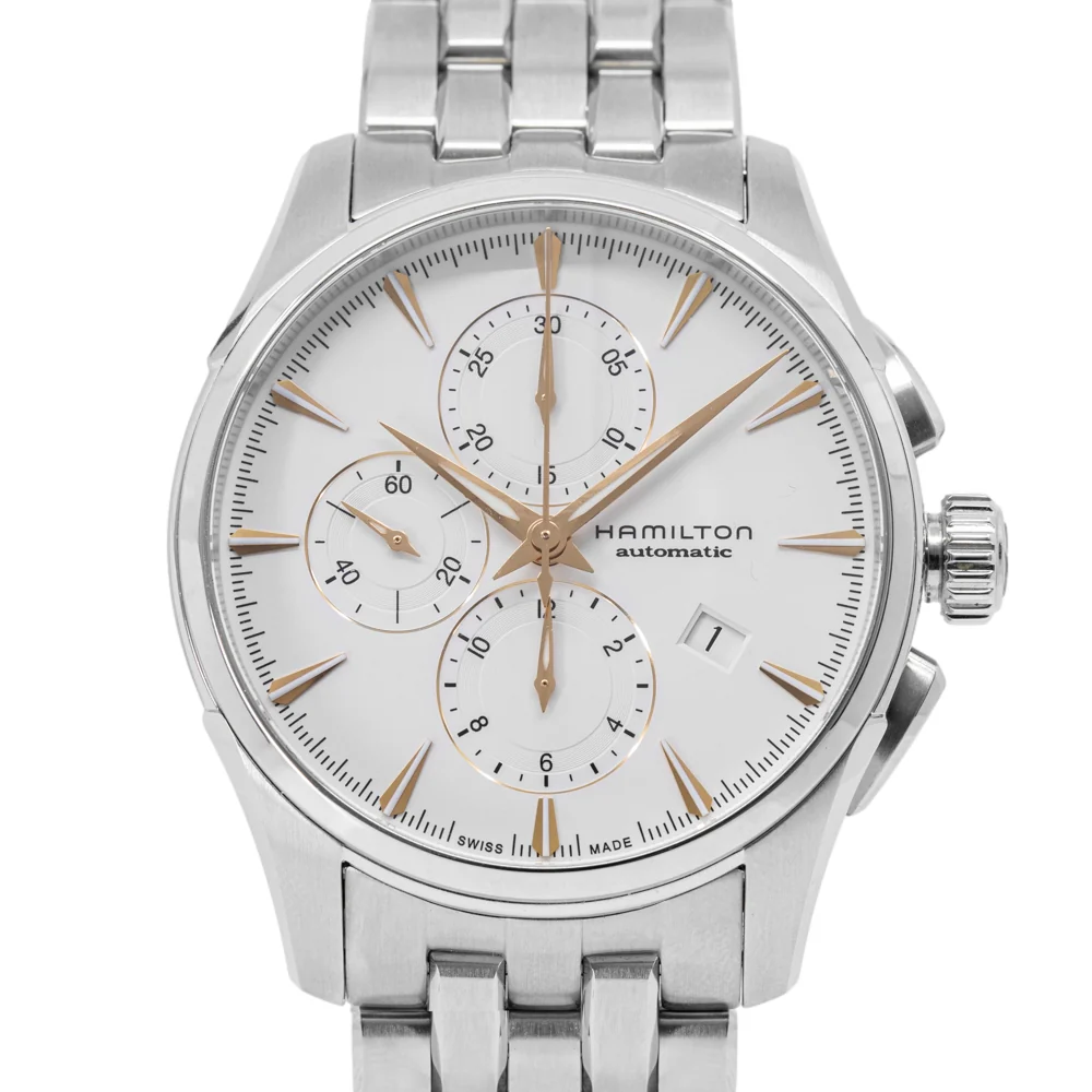 Hamilton Men's H32586111 Jezzmaster White Dial Automatic - Image 2