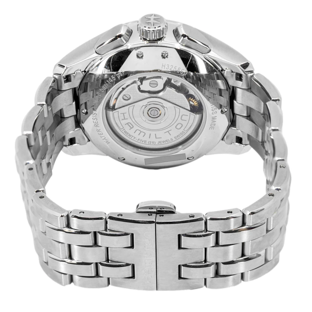 Hamilton Men's H32586111 Jezzmaster White Dial Automatic - Image 5
