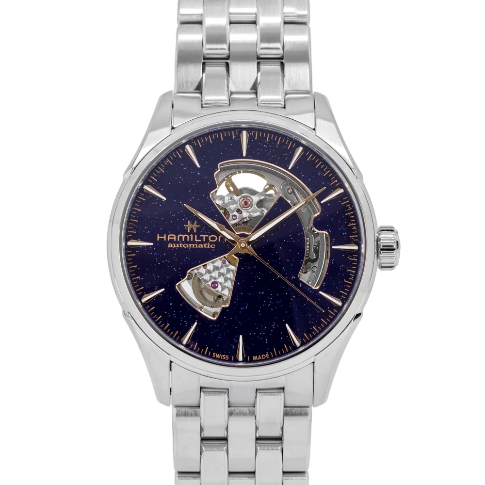 Hamilton Men's H32705140 Jazzmaster Open Heart 42mm Auto - Image 2