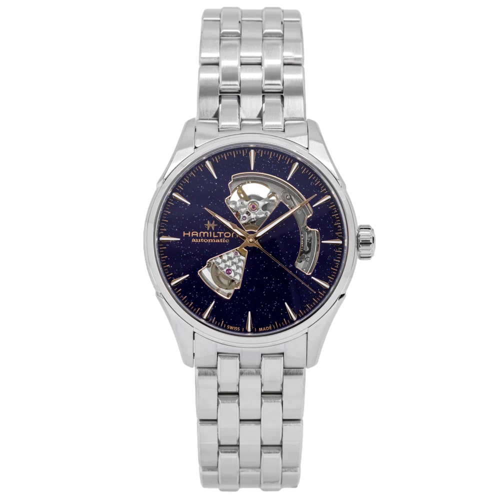 Hamilton Men's H32705140 Jazzmaster Open Heart 42mm Auto - Image 3