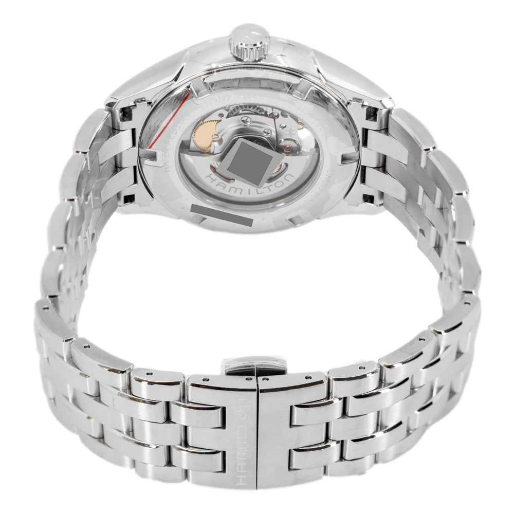 Hamilton Men's H32705140 Jazzmaster Open Heart 42mm Auto - Image 5