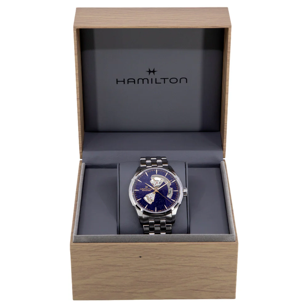 Hamilton Men's H32705140 Jazzmaster Open Heart 42mm Auto - Image 8
