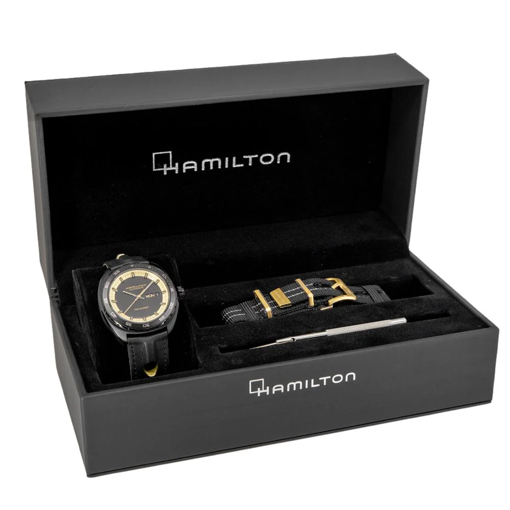 Hamilton Men's H35425730 American Calssic Pan Europ Day Date - Image 10
