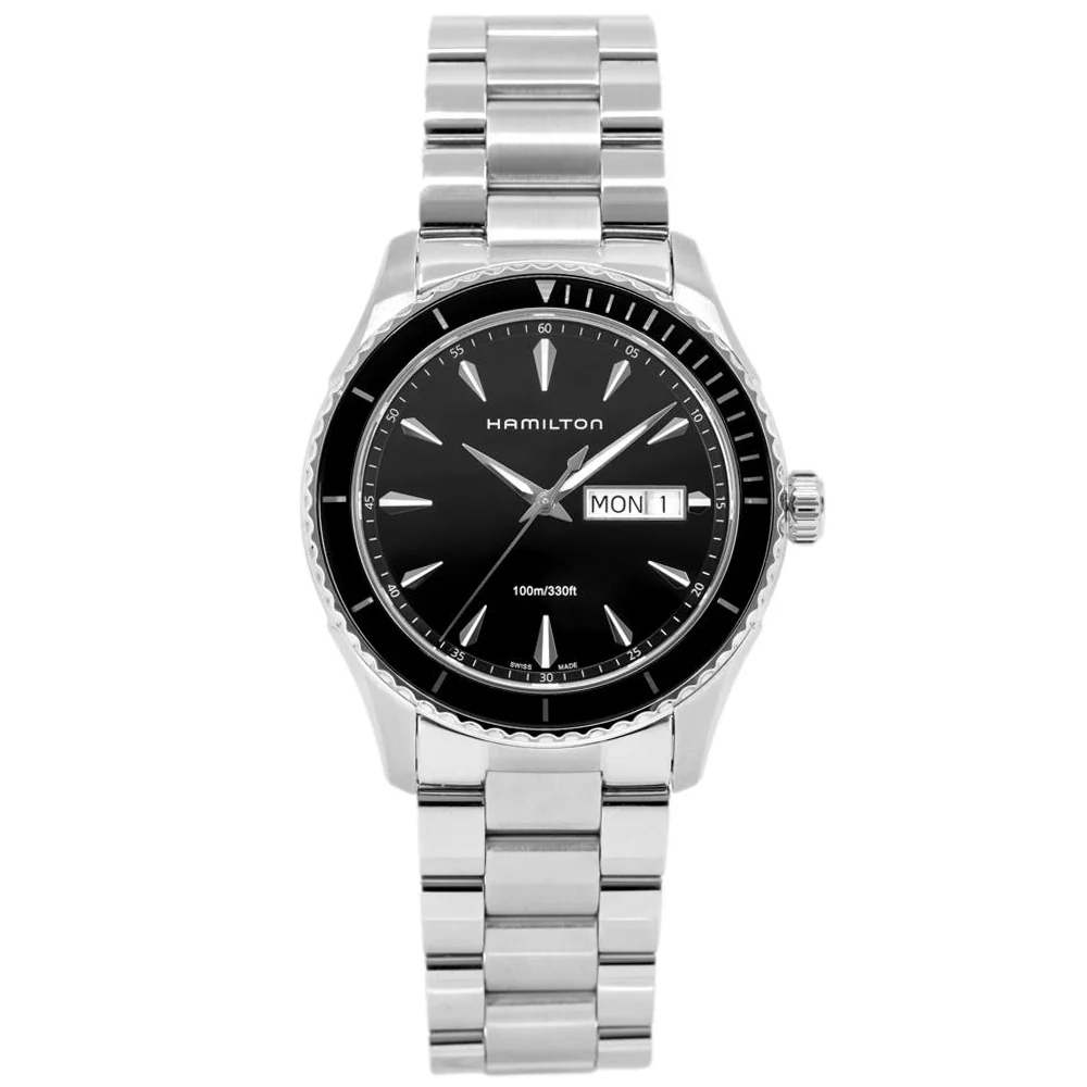 Hamilton Men's H37511131 Jazzmaster Seaview Day Date Watch - Image 3