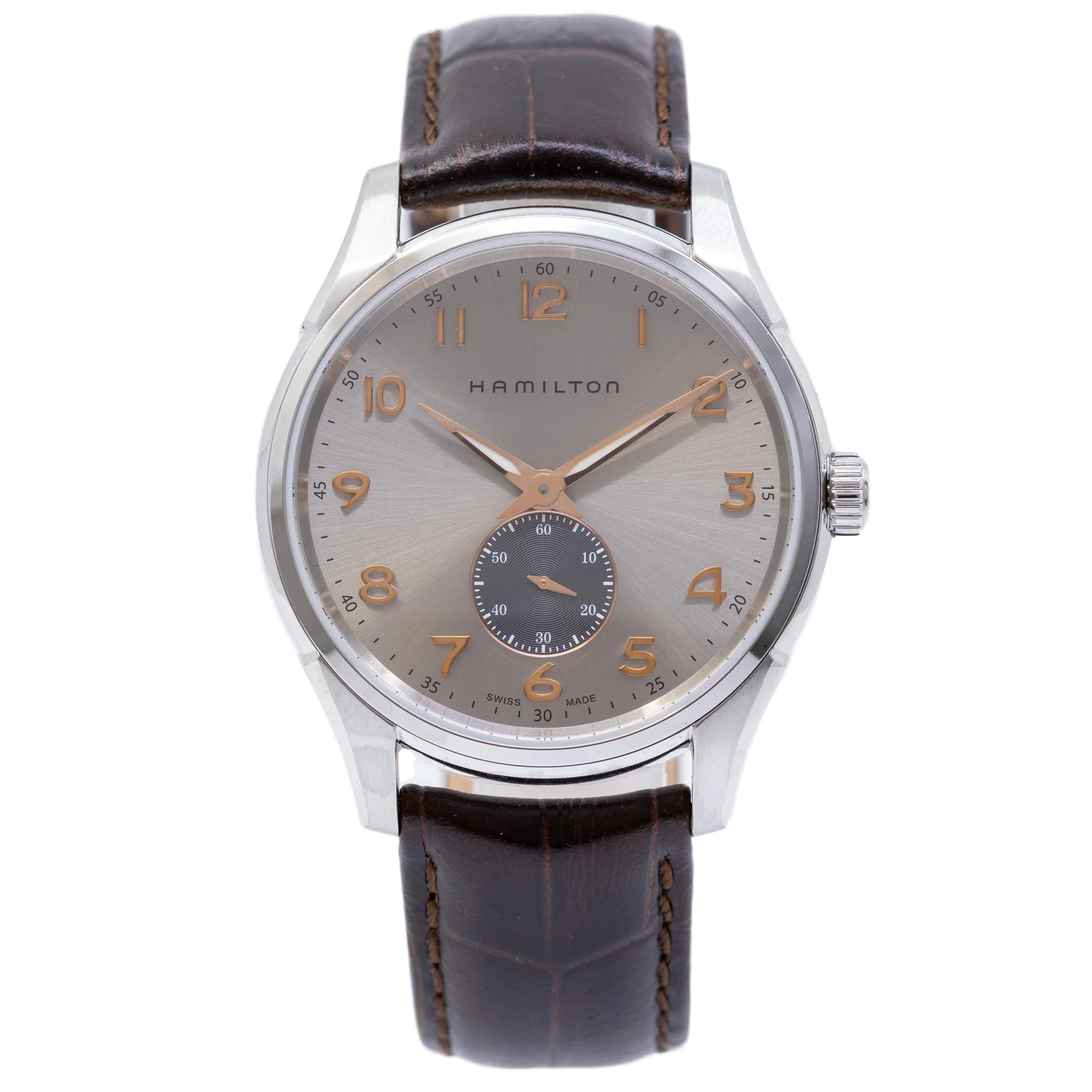 Hamilton Men's H38411580 Jazzmaster Thinline Small Sec Watch - Image 2