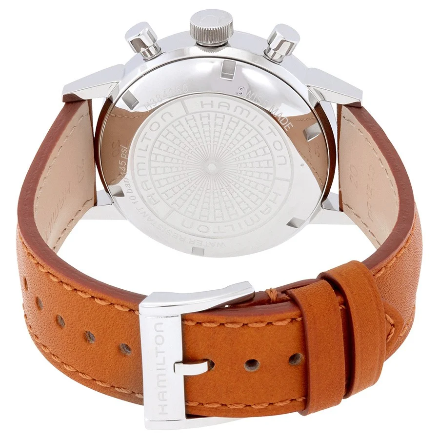 Hamilton Men's H38416541 Intra-Matic Blue Dial Watch - Image 3