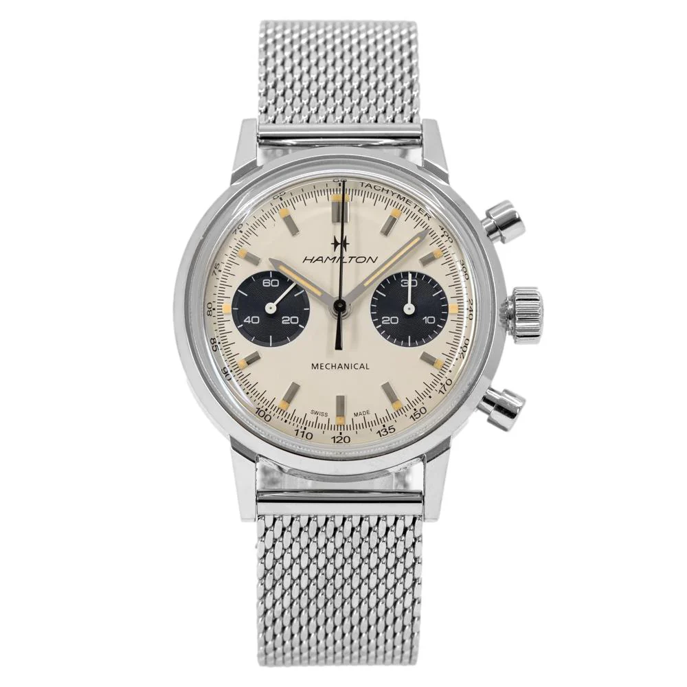 Hamilton Men's H38429110 Intra-Matic Chrono H Wach - Image 2