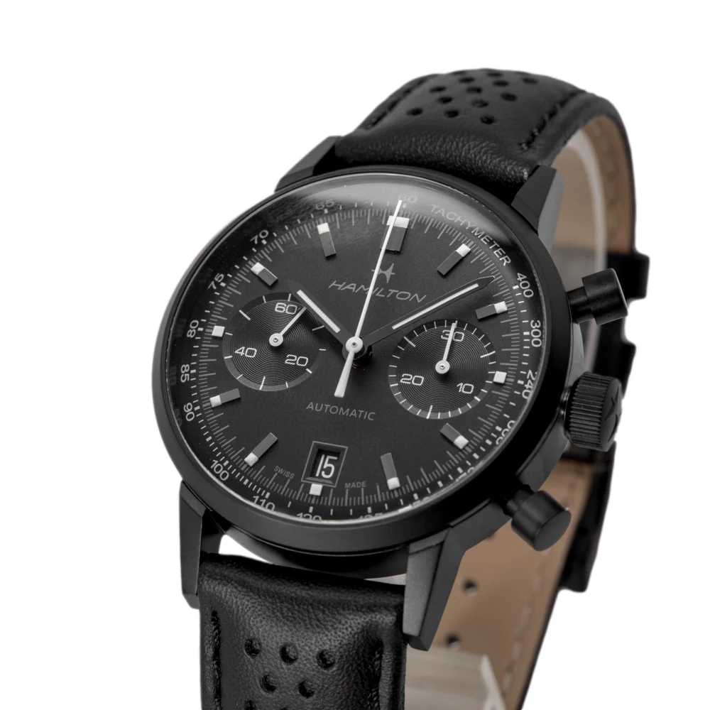 Hamilton Men's H38446730 American Classic Intra-Matic Chrono - Image 10
