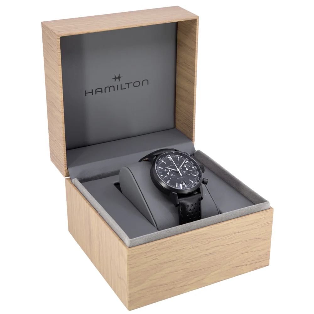 Hamilton Men's H38446730 American Classic Intra-Matic Chrono - Image 9