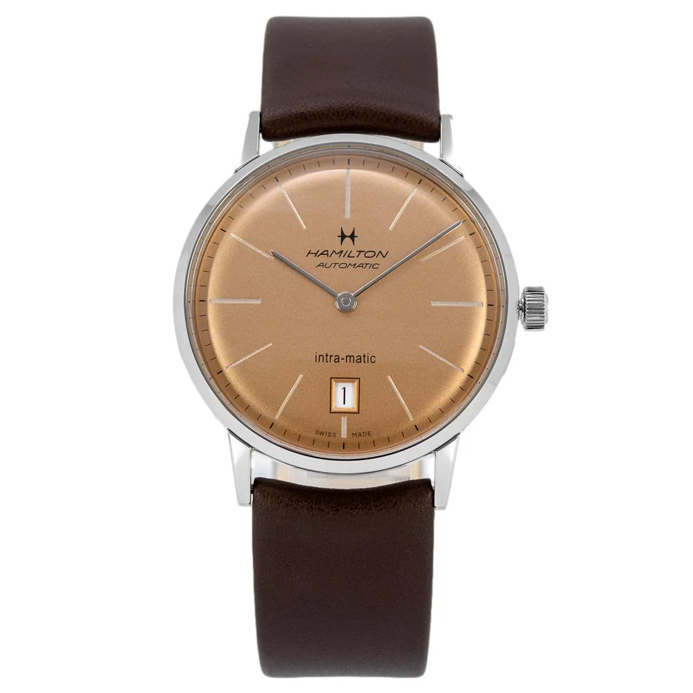 Hamilton Men's H38455501 Intra-Matic Auto Watch - Image 2