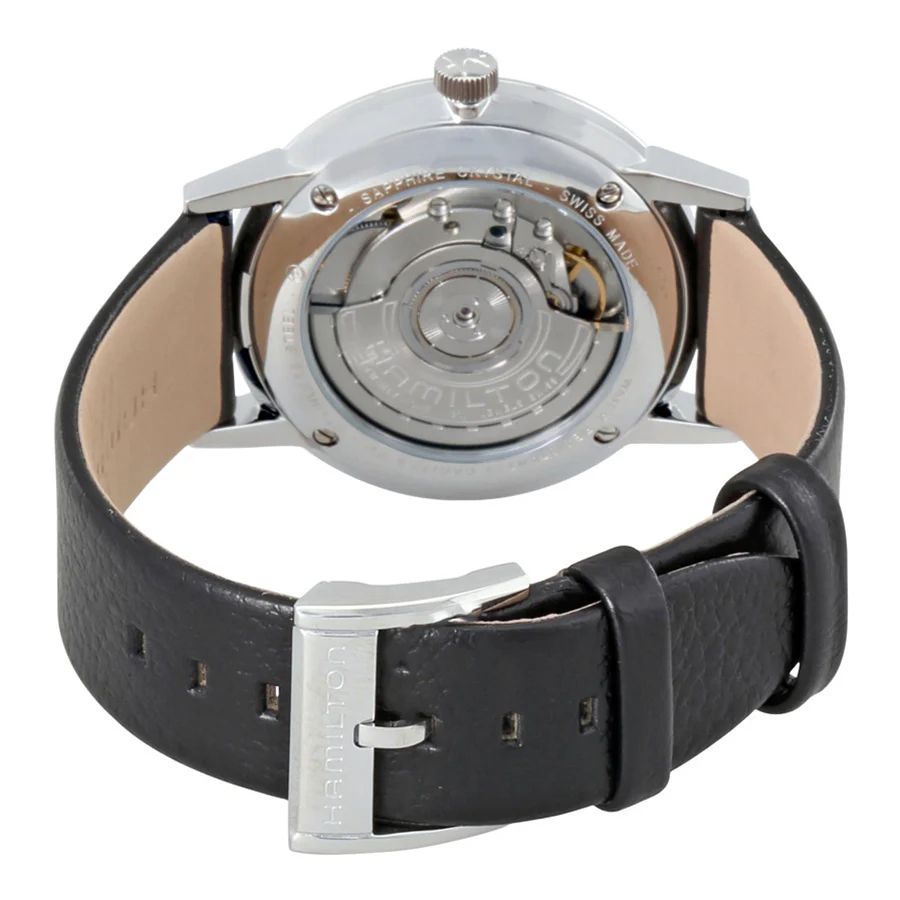 Hamilton Men's H38455731 Black Dial Watch - Image 3