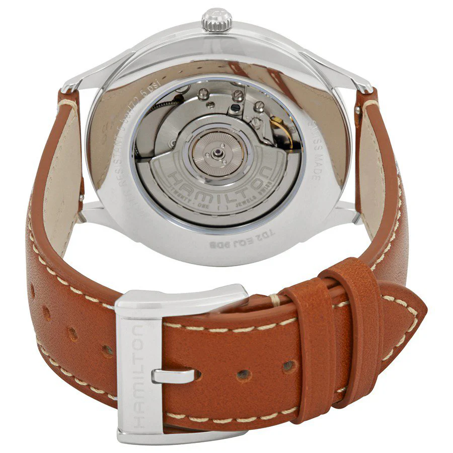 Hamilton Men's H38525541 Jazzmaster Thinline Auto Watch - Image 3