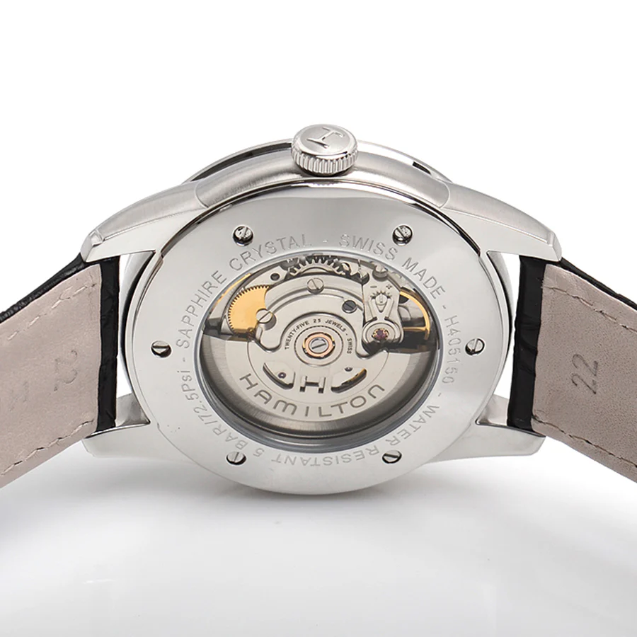 Hamilton Men's H40515781 Railroad Small Second Watch - Image 6