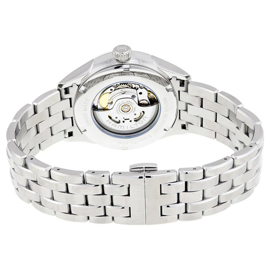 Hamilton Men's H42565131 Jazzmaster Black Dial Watch - Image 3
