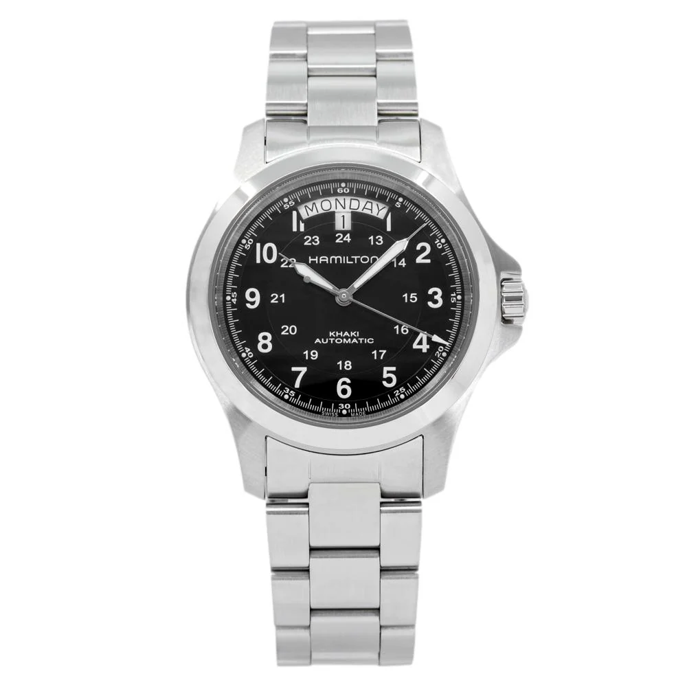 Hamilton Men's H64455133 Khaki Field King Auto - Image 2