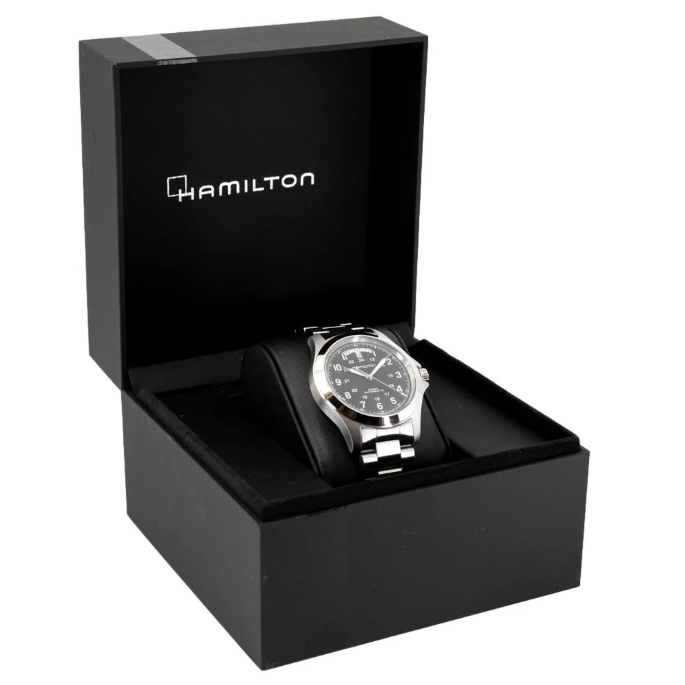 Hamilton Men's H64455133 Khaki Field King Auto - Image 8