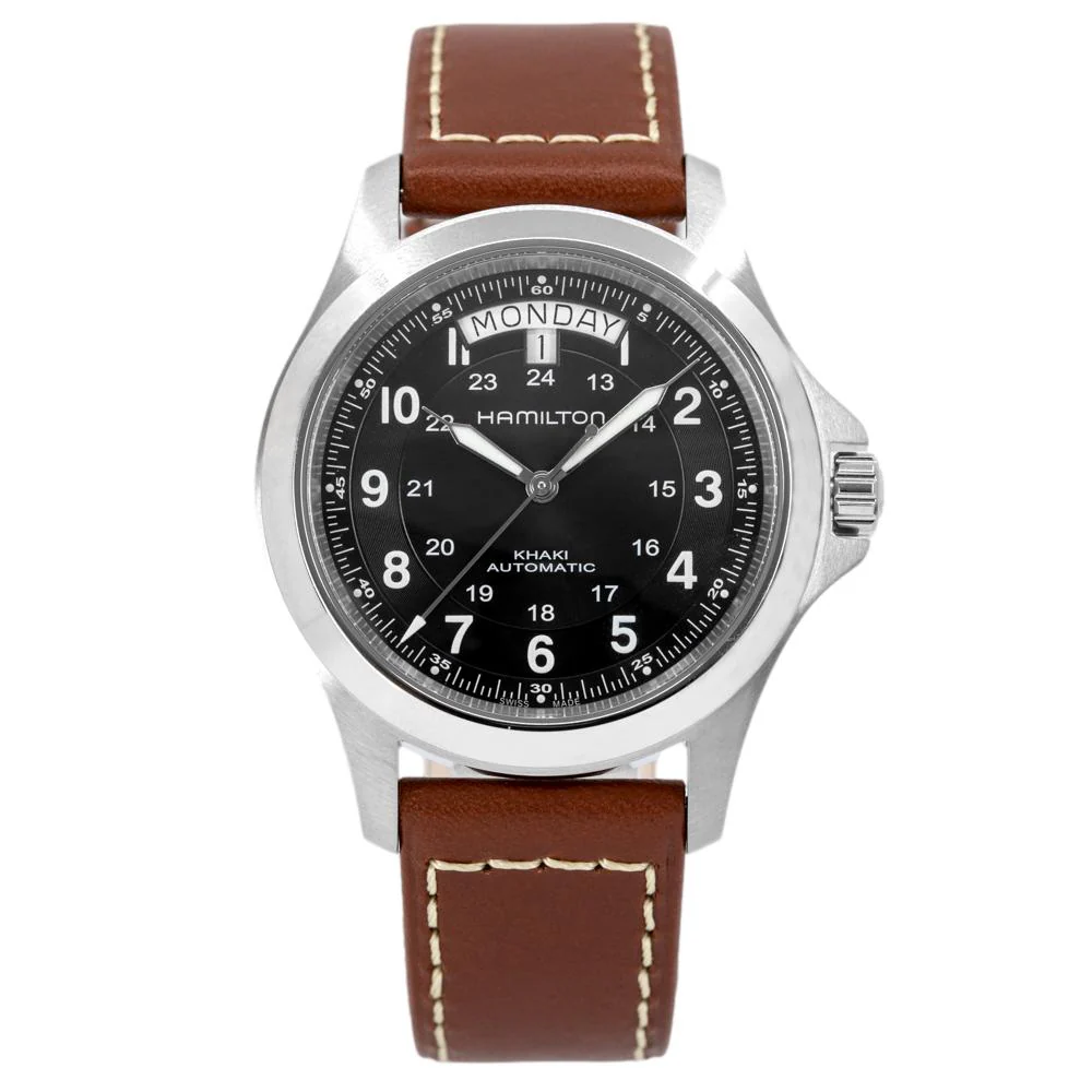 Hamilton Men's H64455533 Khaki King Auto Watch - Image 3