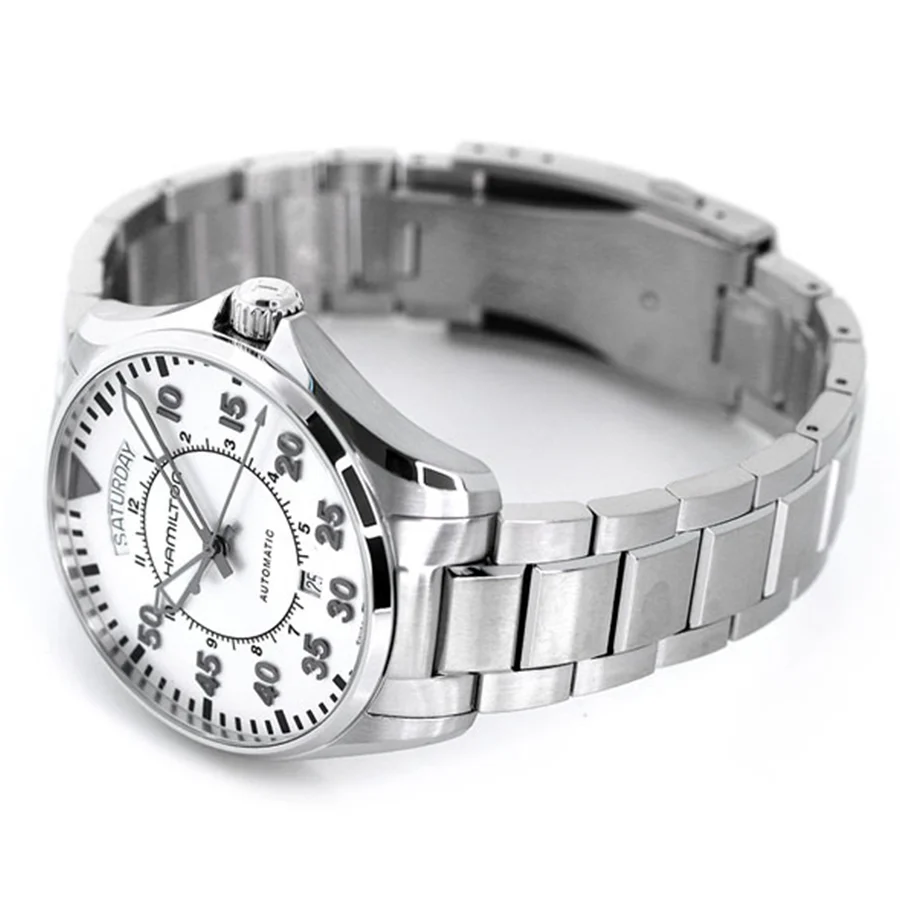 Hamilton Men's H64615155 Khaki Pilot DayDate Watch - Image 4