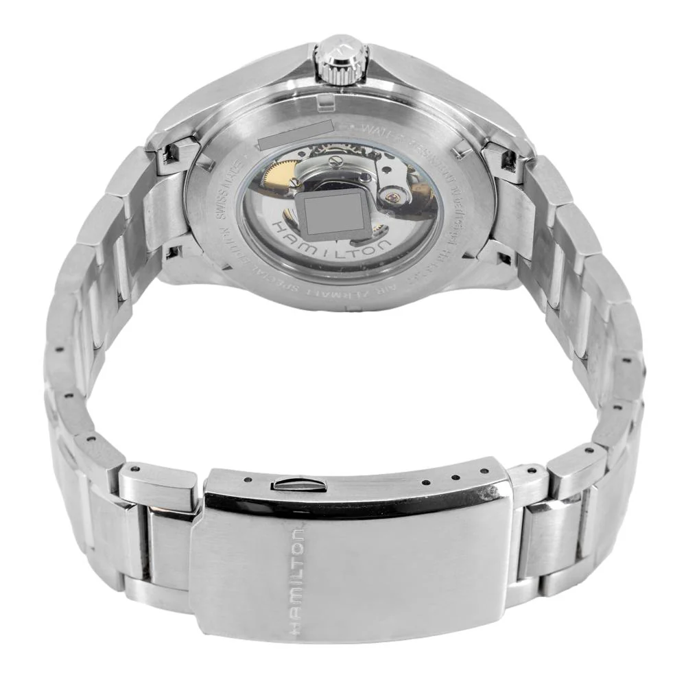 Hamilton Men's H64625131 Khaki Aviation Air Zermatt Auto - Image 4