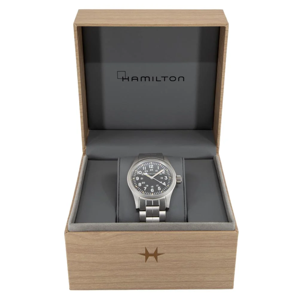 Hamilton Men's H69439131 Black Dial Watch - Image 8