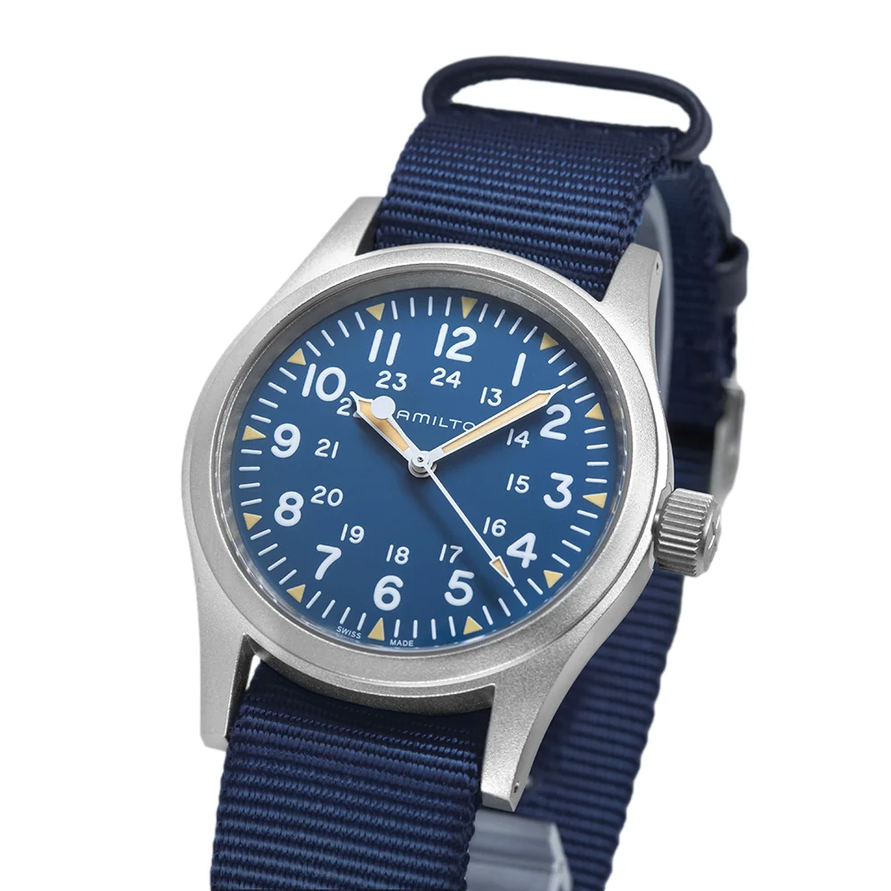 Hamilton Men's H69439940 Khaki Field 38 mm Mechanical - Image 10
