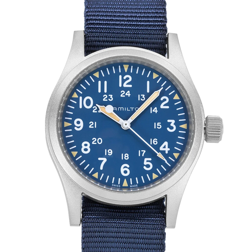 Hamilton Men's H69439940 Khaki Field 38 mm Mechanical - Image 2