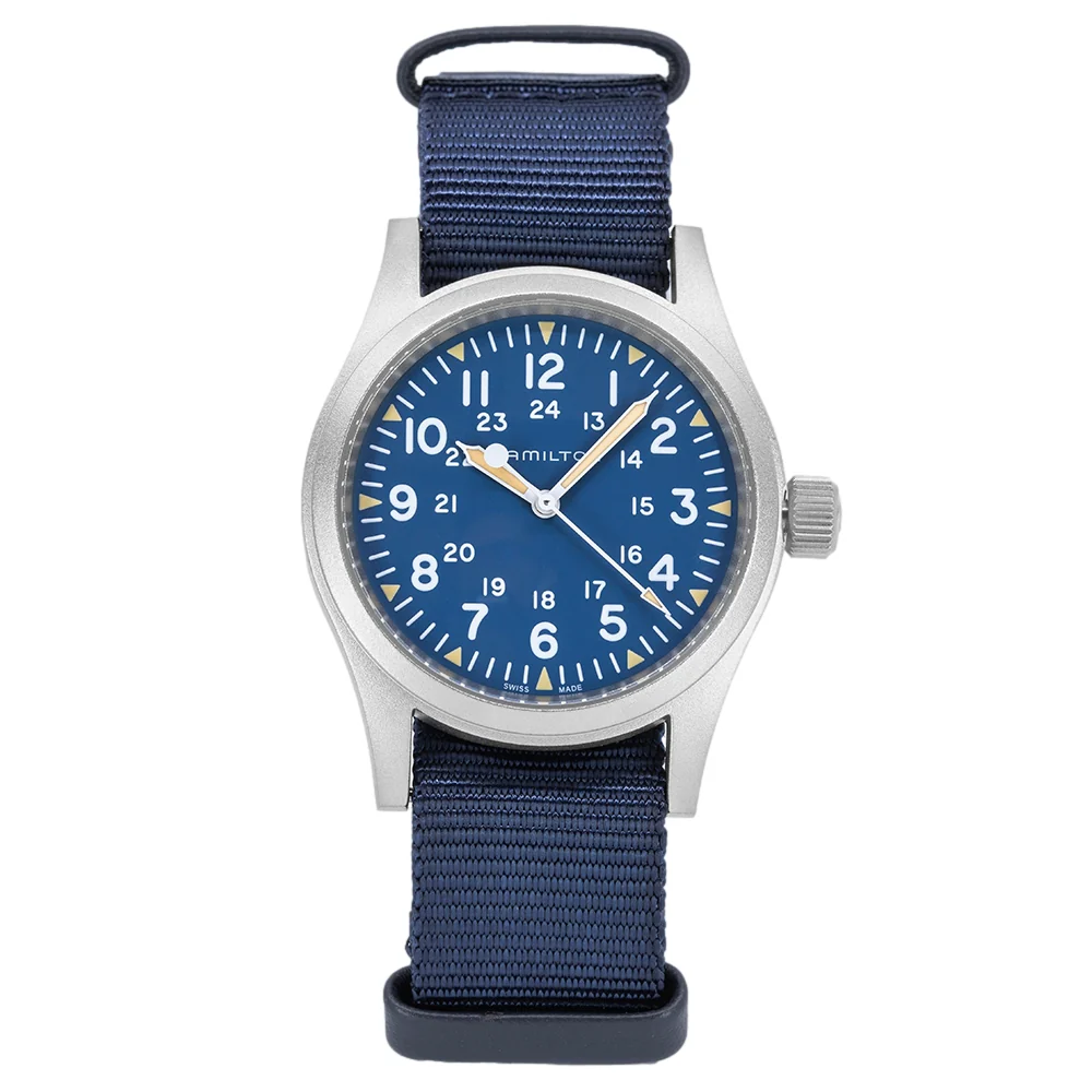 Hamilton Men's H69439940 Khaki Field 38 mm Mechanical - Image 3