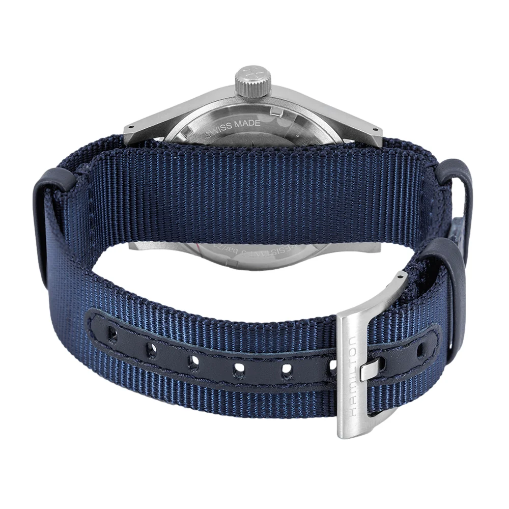 Hamilton Men's H69439940 Khaki Field 38 mm Mechanical - Image 5