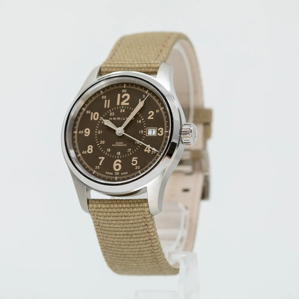 Hamilton Men's H70305993 Khaki Field Brown Dial Watch - Image 10