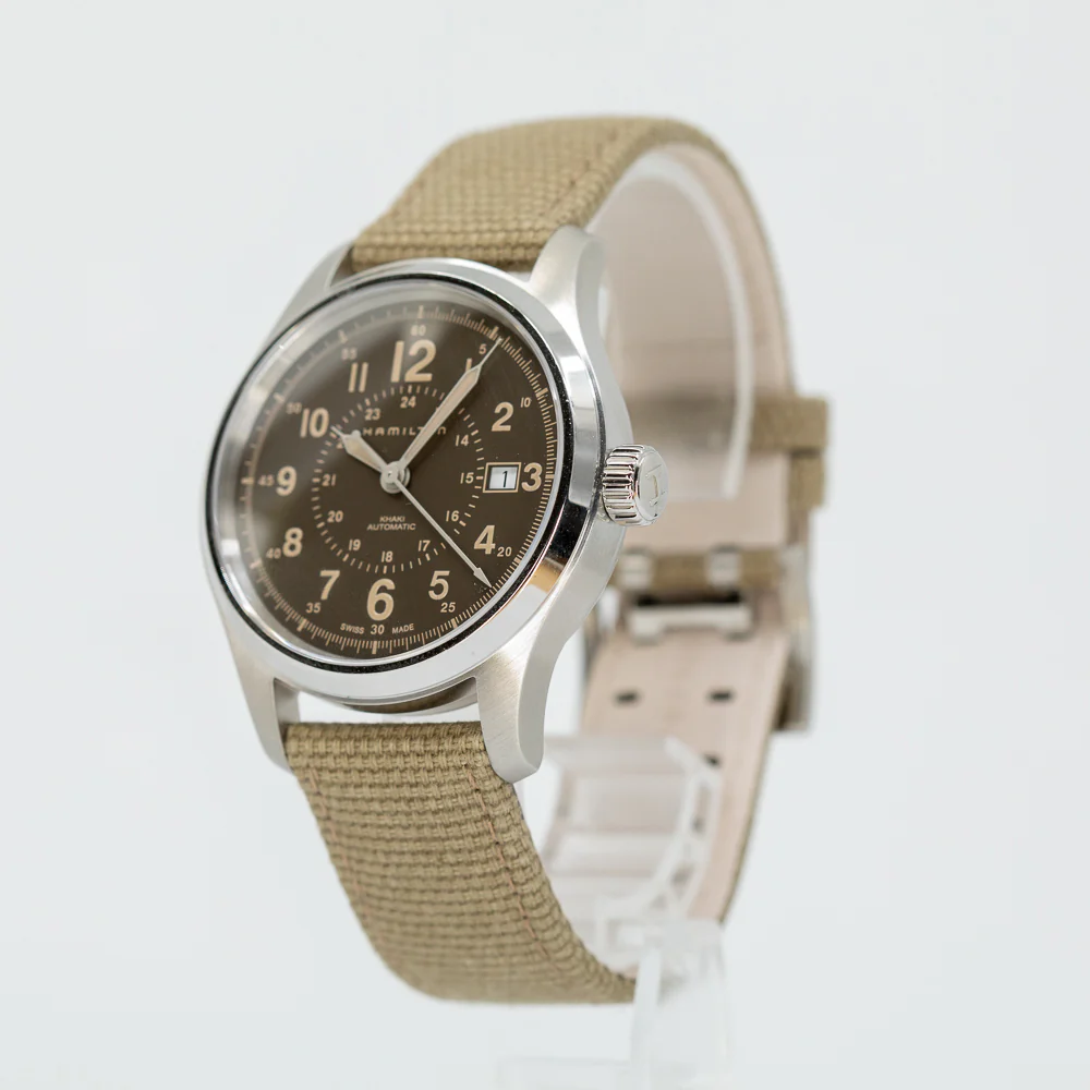 Hamilton Men's H70305993 Khaki Field Brown Dial Watch - Image 11