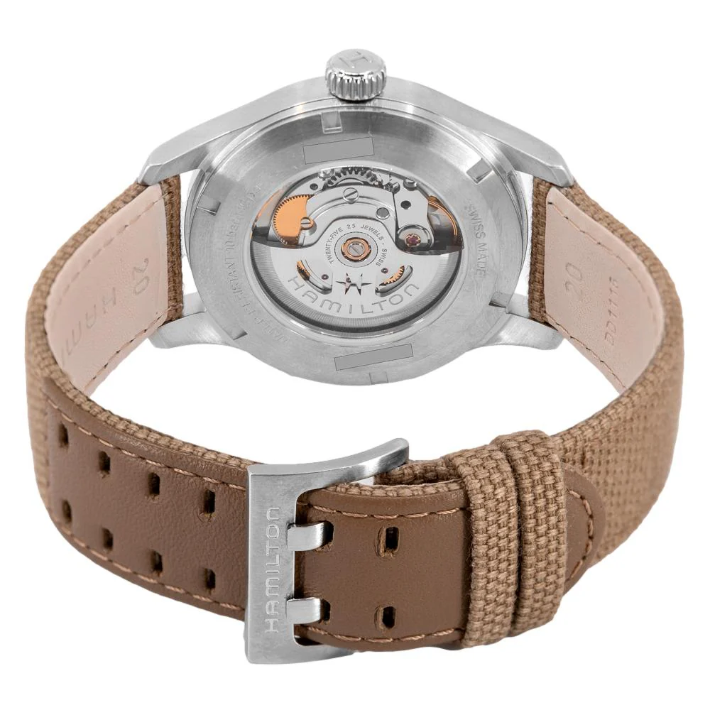 Hamilton Men's H70305993 Khaki Field Brown Dial Watch - Image 4