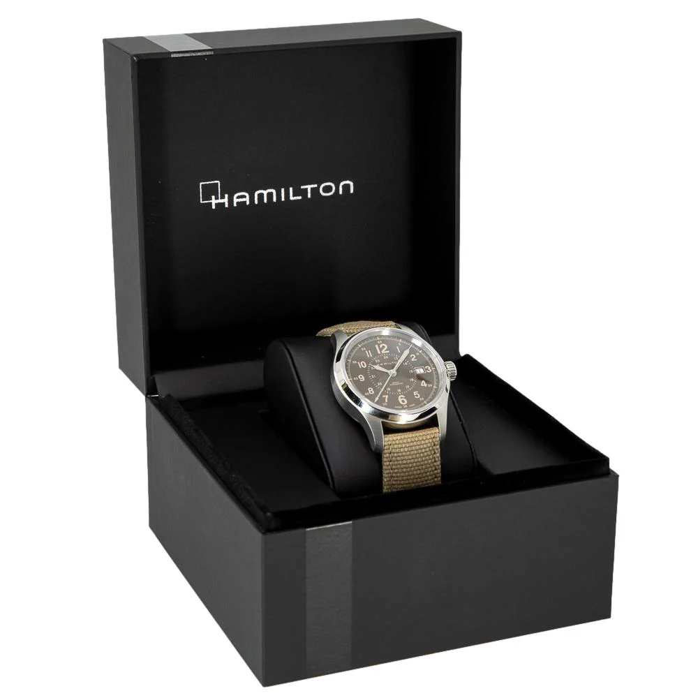 Hamilton Men's H70305993 Khaki Field Brown Dial Watch - Image 7