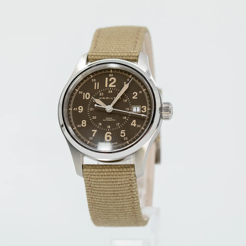 Hamilton Men's H70305993 Khaki Field Brown Dial Watch - Image 9