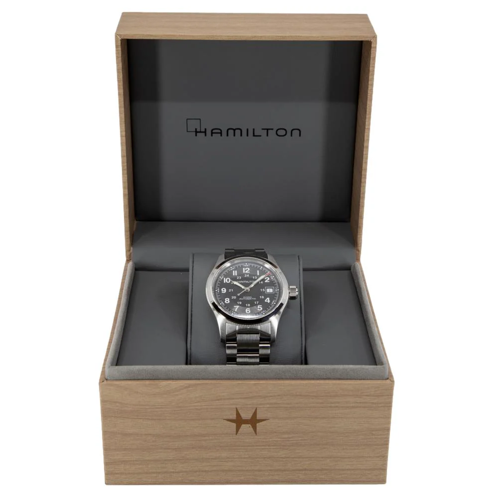 Hamilton Men's H70455133 Khaki Field Auto Watch - Image 8