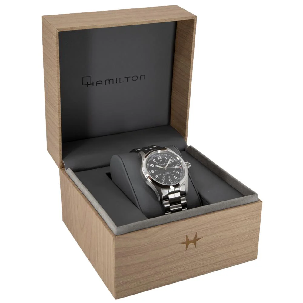 Hamilton Men's H70455133 Khaki Field Auto Watch - Image 9
