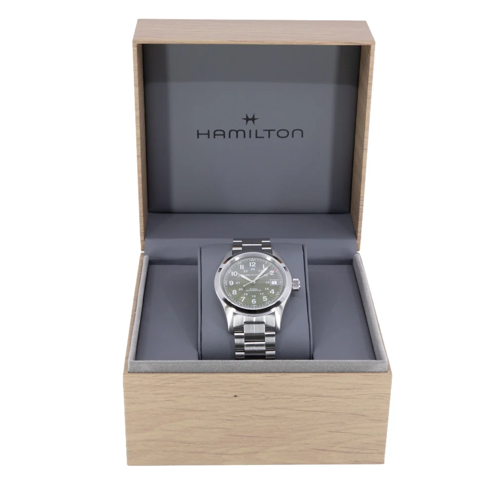 Hamilton Men's H70455160 Khaki Field 38mm Automatic - Image 8
