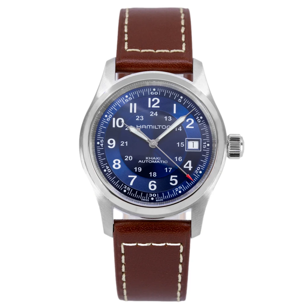Hamilton Men's H70455540 Khaki Field 38mm Automatic - Image 2