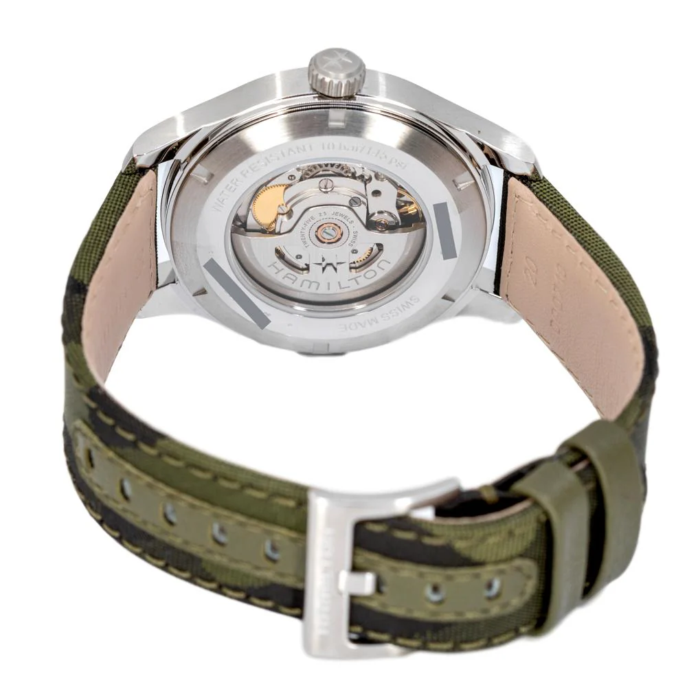 Hamilton Men's H70535061 Khaki Field Day Date Auto Watch - Image 3