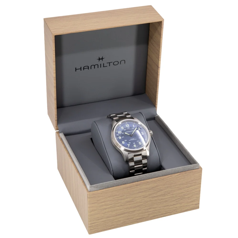 Hamilton Men's H70545140 Khkai Field Titanium Auto - Image 9