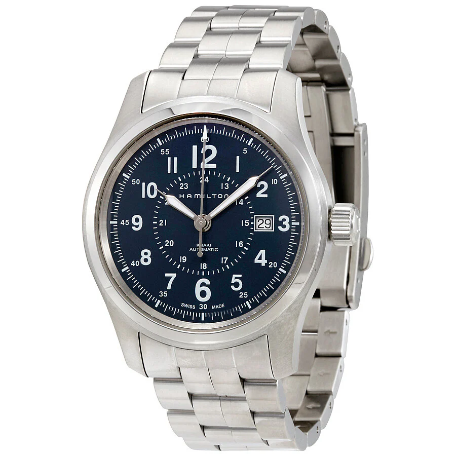 Hamilton Men's H70605143 Khaki Field Blue Dial Watch