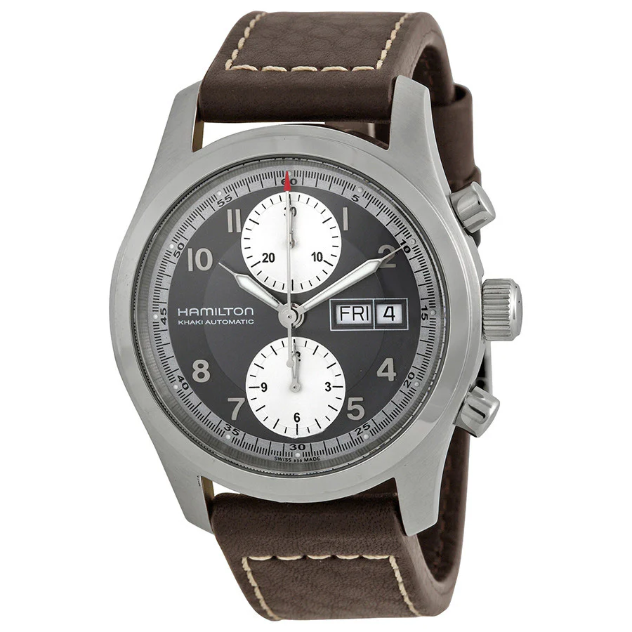 Hamilton Men's H71566583 Chronograph Black Dial Watch